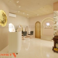 Dự án thiết kế SPA CHỊ NHUNG phong cách hiện đại tại Hà Nội